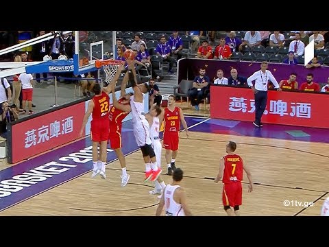 ესპანეთი - მონტენეგრო. მატჩის საუკეთესო მომენტები #Eurobasket2017 Spain vs Montenegro Highlights